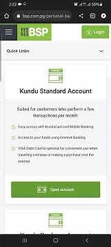 How to get a BSP Account application Form on their website.