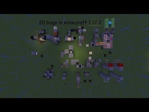 20 bugs in minecraft 1.12.2