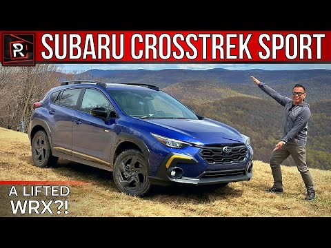 The 2024 Subaru Crosstrek Sport Is A Turbo Shy Of Being A Lifted WRX Hatch