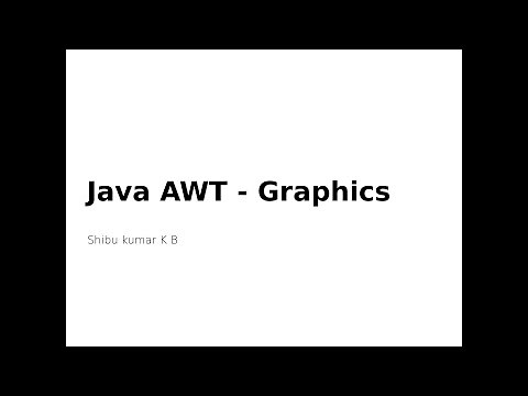 Java AWT - Graphics