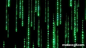 Matrix Rain Codes (4K FULL HD) on Make a GIF