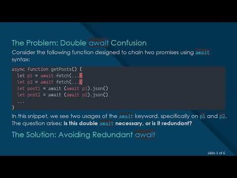 Mastering async/await: A Guide to Chaining Promises in JavaScript