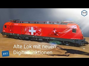 Modelleisenbahn H0 #41 ESU V5.0 Decoder einbauen mit mehr Sonderfunktionen