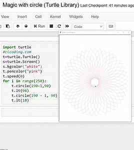 4.8K views · 46 reactions | Flowers in Python (Turtle Library) | Python Coding | Facebook
