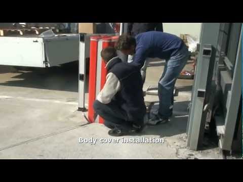 FAAC B680H 24v Hydraulic Barrier Installation