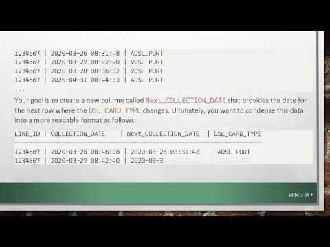 Efficiently Using the SQL LEAD Function with Multiple Columns