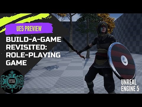 Unreal Engine 5 RPG Tutorial Series Preview; A brief look at what to expect #ue5 #rpg #unrealengine5