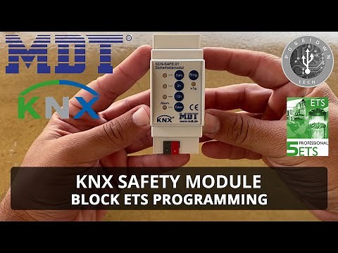 KNX Safety Module - Block ETS Programming