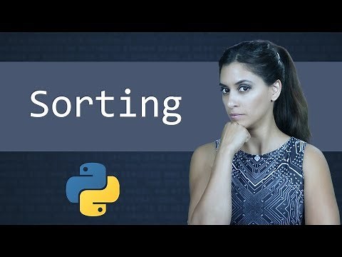Sorting in Python || Learn Python Programming (Computer Science)