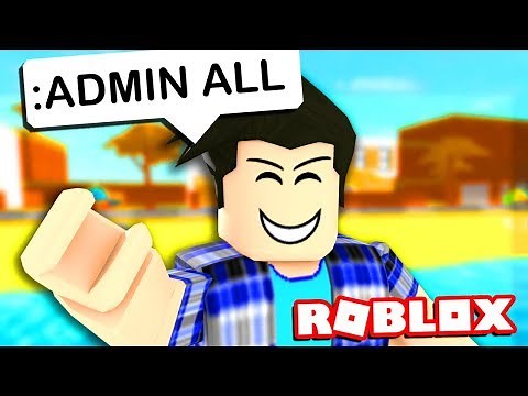 ROBLOX ADMIN COMMANDS TROLLING