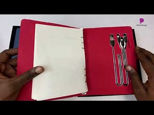 Smart Notebook Journal With Power Bank & Wireless Charging