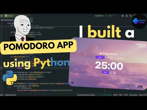 ASMR Programming: Watch Me Build the Most Satisfying Pomodoro Timer in Python