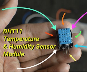 DHT11 Temperature & Humidity Sensor With Arduino