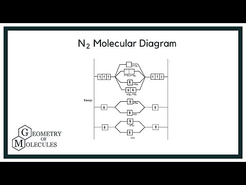 How to Draw Molecular Orbital (MO) diagram of N2