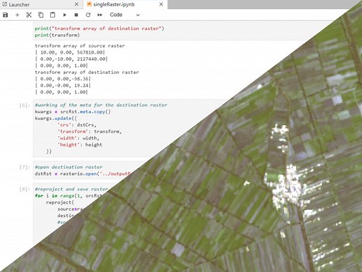 How to reproject single and multiple rasters with Python and Rasterio - Tutorial — Hatari Labs