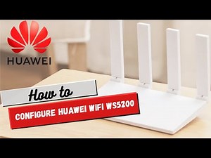 How to configure Huawei WiFi WS5200 @easytech2018 #tutorial #huawei #wifi