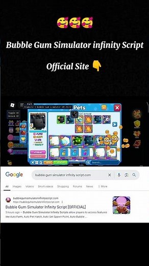 How to Get Infinity Script in Bubble Gum Sim! (Working)