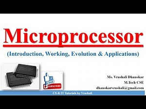 PA 1.1: Everything About Microprocessor with Examples ‪@csittutorialsbyvrushali‬