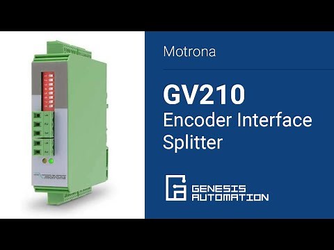Motrona GV210 Encoder Interface Splitter | Genesis Automation