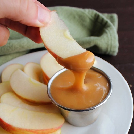 3 Ingredient Caramel Dip for Apple Slices and More!