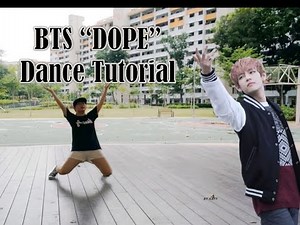 BTS(방탄소년단)-DOPE(쩔어) Dance Tutorial | FULL Mirrored [Charissahoo]