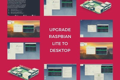 Upgrade Raspberry Pi OS Lite to Desktop (PIXEL, KDE, ...)