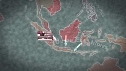 Destruction of the Dutch Navy: Battle of the Java Sea, 1942 - Animated