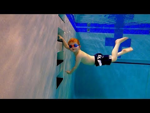 Practice Swimming in Deep Water