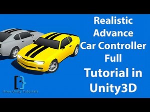 How to make realistic advance car controller in unity3D full beginner Tutorial