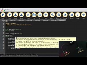 Microbit lesson: Bluetooth networking