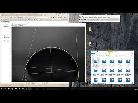 ImageJ Contact Angle Measurement Tutorial