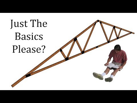 Simple Explanation About Roof Truss Design, Parts And Assembly