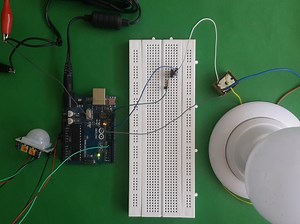 Automate Light with PIR sensor