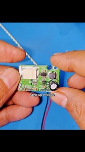 2.9K views · 228 reactions | step up.. 3.7 volts can light a 16 volt LED lamp #LED #stepup #module #backlight #stepupmodule | Giyan Circuit | Facebook