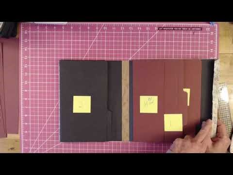 Christmas Lapbook Folio/Mini Album Tutorial - Part 4