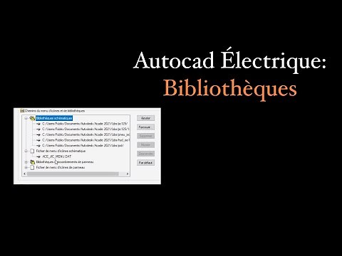 Autocad Électrique - Bibliothèques de symboles