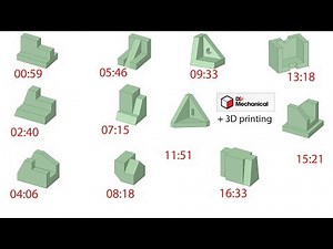 DesignSpark Mechanical practice #1