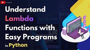 31K views · 305 reactions | Understand Lambda Functions with Easy Programs https://youtu.be/A2d5eKBZTZA | Python Coding | Facebook