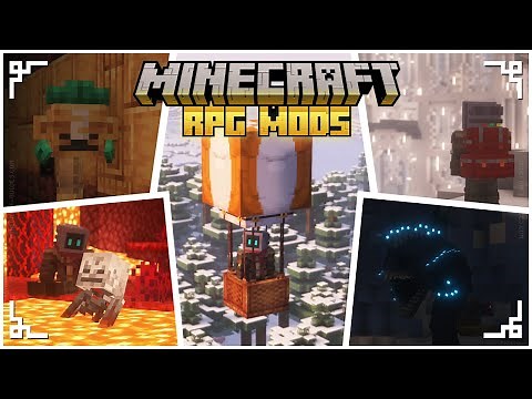 50 Mods that Turn Minecraft into a Fun RPG!