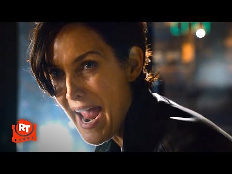 The Matrix Resurrections (2021) - Trinity Wakes Up And Kicks Ass | Movieclips
