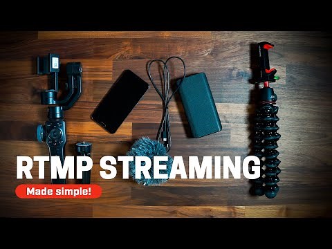 RTMP and IRL Streaming made simple!