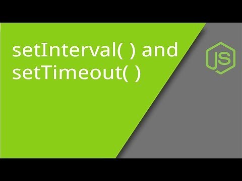 JavaScript Timers - setTimeout, setInterval, clearTimeout, and clearInterval