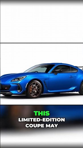 Subaru BRZ STI Sport Type RA Racing the Track with Style