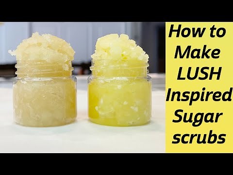 How To Make LUSH Inspired Lip Scrubs (DIY Lip Scrubs + Tutorial)