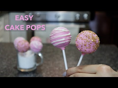 Easy Cake Pop Tutorial
