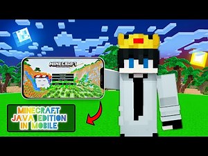 Java Edition in Mobile 😯 || How to play Minecraft java edition in Mobile