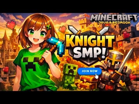 Knight Smp Live || New Year Stream😍#live #ytshorts #youtubelive #trending #minecraft #minecraftlive