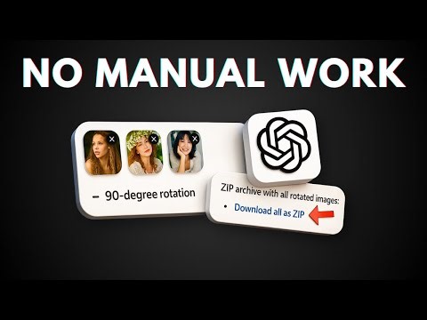 How to Bulk Rotate Photos with ChatGPT INSTANTLY Using This Prompt