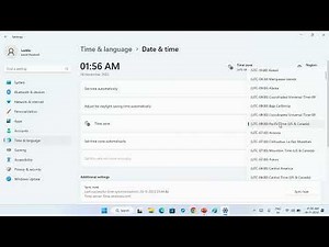 How to Change Time Zone in Windows 11
