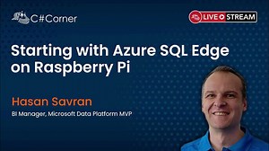 Starting with Azure SQL Edge on Raspberry Pi IoT Virtual Conference